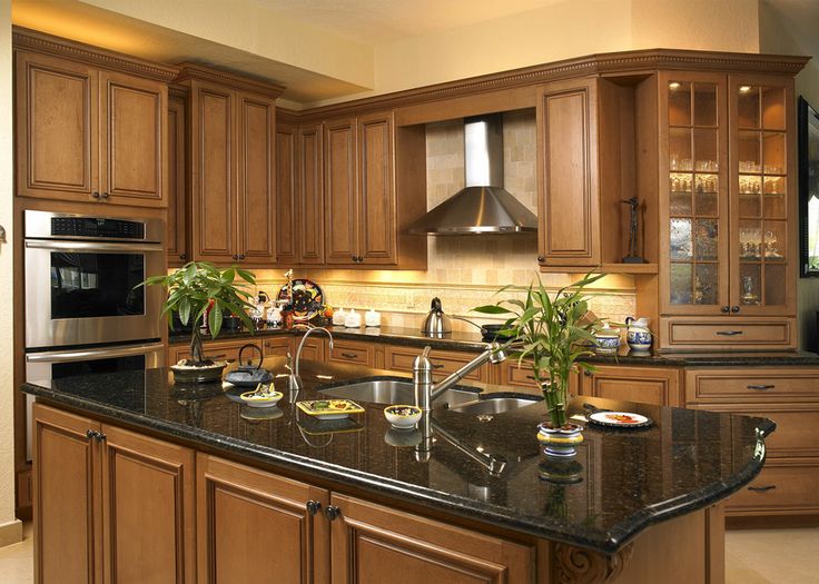 giá tủ bếp gỗ sồi