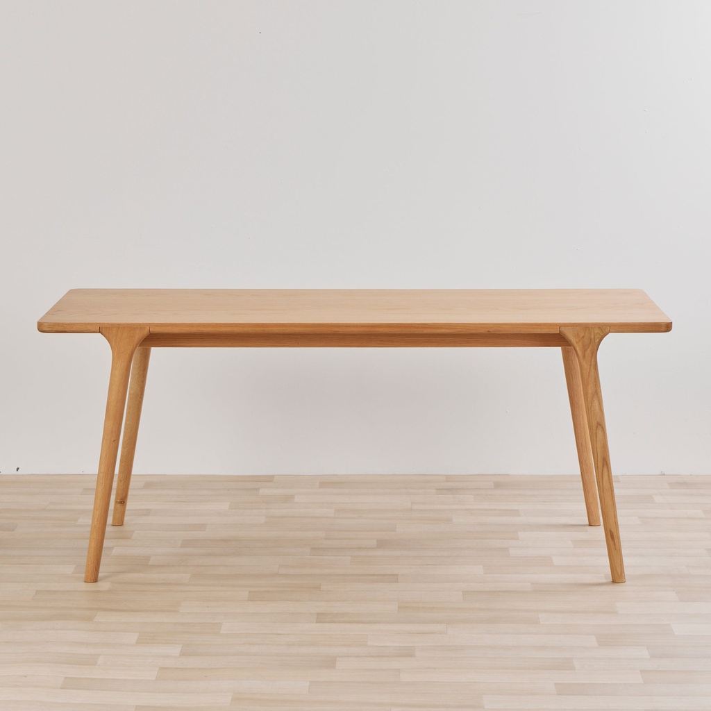 Bàn Ăn Gỗ Sồi (Oak) Cao 76 Rộng 220 Sâu 95 (cm)