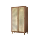 Tủ Quần Áo Gỗ Tần Bì (Ash) Cao 200 Rộng 100 Sâu 60 (cm)