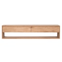 Kệ Tivi 2 Hộc Gỗ Sồi (Oak) Dài 180 Cao 45 Sâu 46 (cm)