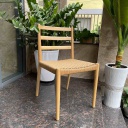 Ghế Holland Đan Dây Gỗ Ash Cao 81 Rộng 48 Sâu 52 (cm)