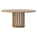 Bàn Ăn Gỗ Sồi Cao 76 Đường Kính 160 (cm)