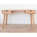 Bàn Làm Việc Gỗ Sồi Cao 75 Ngang 137.5 Rộng 55 (cm)