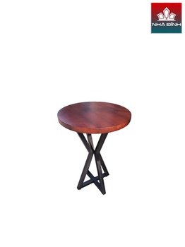 [OAKBA235] Bàn Tròn Gỗ Sồi Cao 80 Đường Kính 60 (cm)