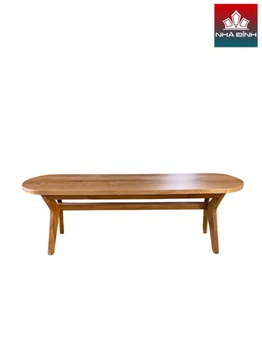 [ASHG32] Ghế Băng Gỗ Tần Bì Cao 45 Ngang 140 Rộng 35 (cm)