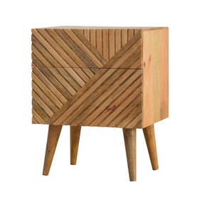 [OAKBDG10] Bàn Đầu Giường Gỗ Sồi (Oak) Cao 58 Rộng 45 Sâu 35 (cm)