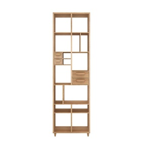 [OAKKS17] Kệ Sách 4 Hộc Kéo Gỗ Sồi (Oak) Ngang 60 Sâu 30 Cao 200 (cm)