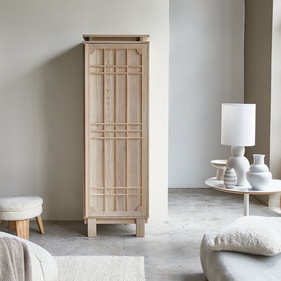 [OAKTDPT5] Tủ Đồ Gỗ Sồi (Oak) Cao 190 Ngang 62 Sâu 50 (cm)