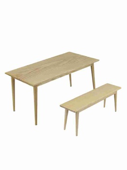 [ASHBA80] Bàn Ăn Gỗ Tần Bì Dài 160 Rộng 70 Cao 75 (cm)