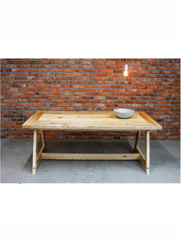 [ASHBA75] Bàn Ăn Gỗ Tần Bì Dài 220 Rộng 90 Cao 75 (cm)