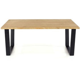 [GTBSF14] Bàn Trà Gỗ Thông Chân Sắt Dài 107 Rộng 53,8 Cao 47,5 (cm)