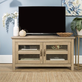 [OAKTTV63] Tủ Tivi Gỗ Sồi Cánh Kính Cao 58 Rộng 112 Sâu 41 (cm)