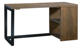 [GTBLV13] Bàn Làm Việc Chân Sắt Gỗ Thông Cao 76 Rộng 145 Sâu 64 (cm)