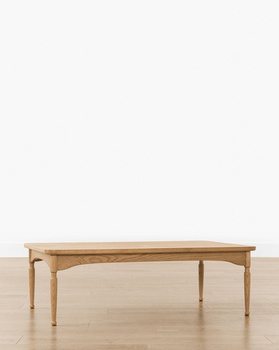 [OAKBSF223] Bàn Trà Gỗ Sồi Cao 40 Ngang 126 Rộng 76 (cm)