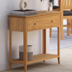 [OAKBTT59] Bàn Console Gỗ Sồi Cao 75 Ngang 85 Rộng 32 (cm)