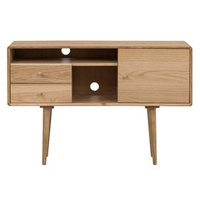 [OAKTTT189] Tủ Trang Trí Gỗ Sồi Cao 80 Ngang 120 Rộng 35 (cm)