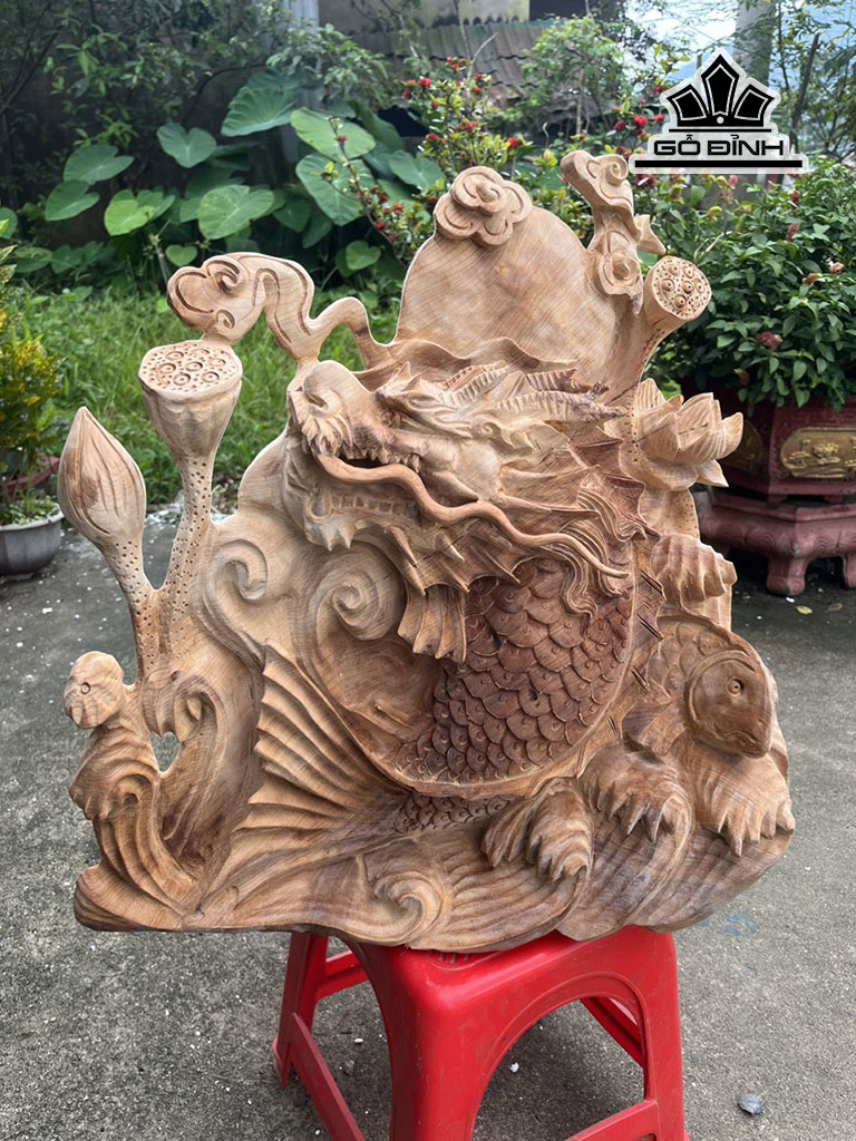Tượng Cá Chép Hóa Rồng