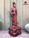 Tượng Gia Cát Lượng Gỗ Hương Cao 41 Ngang 13 Sâu 13 (cm) 0