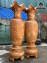 Cặp Lục Bình Gỗ Hương Cao 170 Đường Kính 48 (cm) Số 11 2