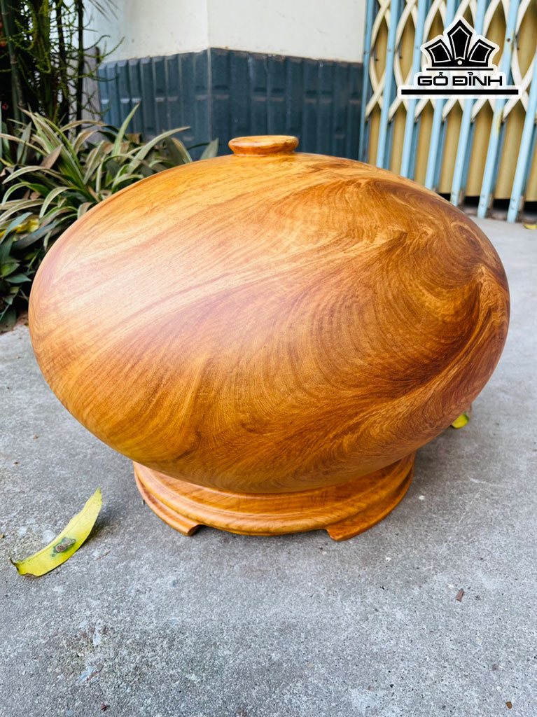 Chum Phú Quý Gỗ Hương Cao 33 Ngang 45 Sâu 45 (cm)