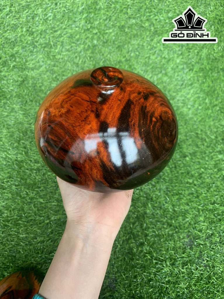 Chum Phú Quý Gỗ Trắc Cao 16,4 Đường Kính 11,2 (cm)