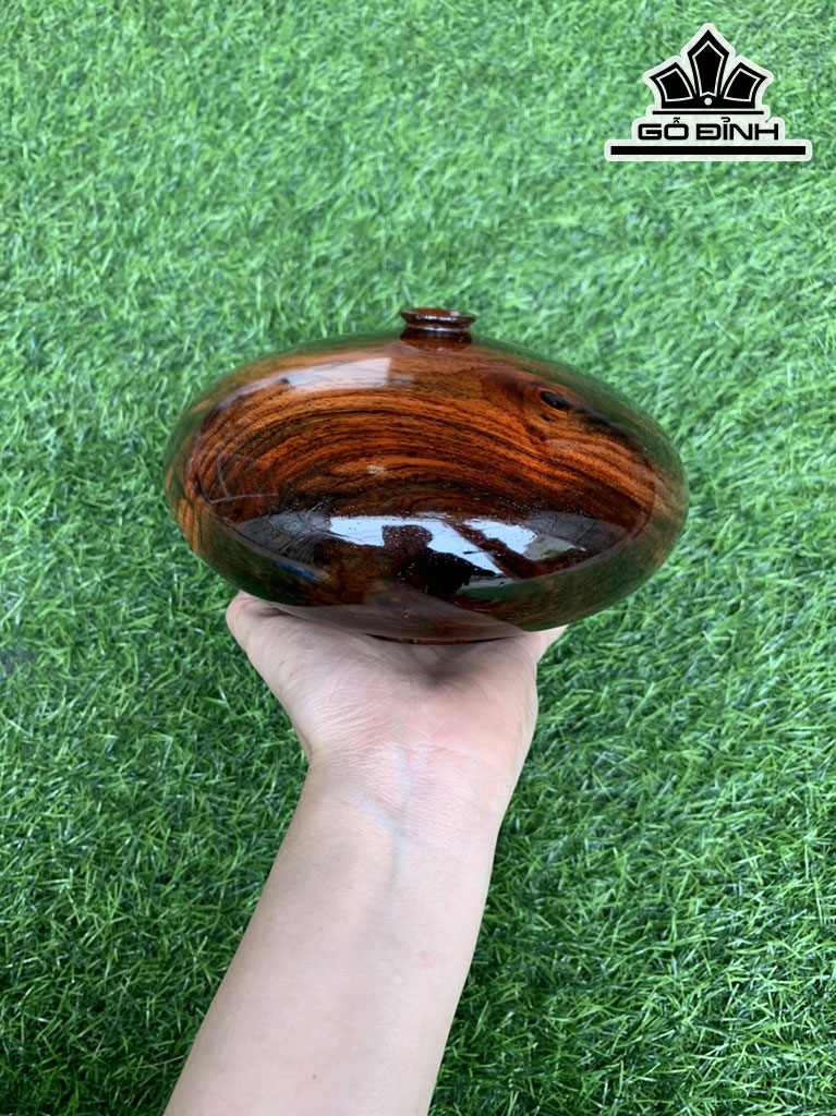 Chum Phú Quý Gỗ Trắc Cao 17.5 Đường Kính 9,7 (cm)