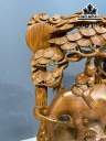Tiểu Đồng Chăn Trâu Thổi Sáo Gỗ Hương Cao 73 Ngang 44 Sâu 20 (cm)