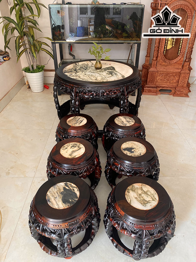bo-don-truc-go-trac-mat-ban-go-cam-thach-cao-70-duong-kinh-mat-92-cm-419501