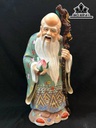 Tượng Cụ Thọ Gấm Nhỏ Diện Thần Thái Cao 70 (cm)