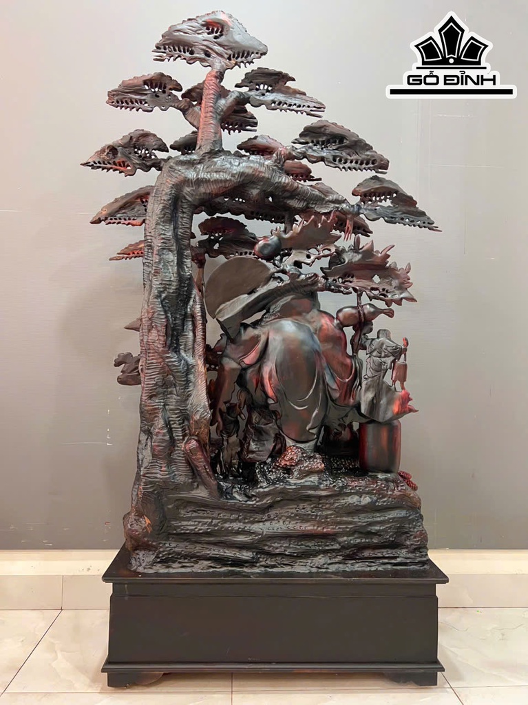 tuong-phat-di-lac-ngu-phuc-go-trac-cao-187-ngang-110-sau-50-cm-464158