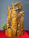 tuong-phat-di-lac-vac-canh-dao-go-bach-xanh-cao-80-ngang-50-sau-23-cm-464369