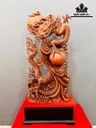 Tượng Nhất Long Gỗ Hương Cao 100 Ngang 45 Sâu 45 (cm)